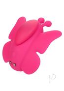 Neon Vibes The Flutter Vibe Rechargeable Silicone Butterfly...