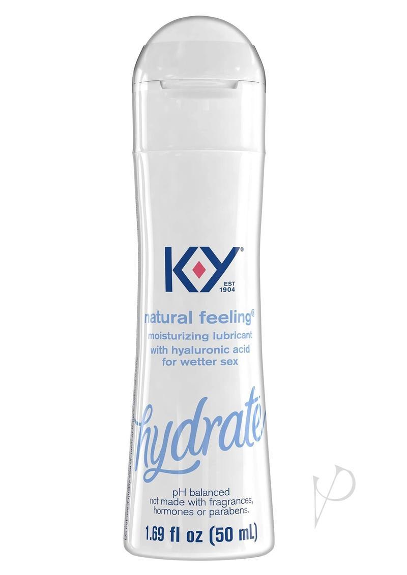Ky Hydrate Natural Feeling Moisturizing Lubricant With Hyaluronic Acid 1.69oz